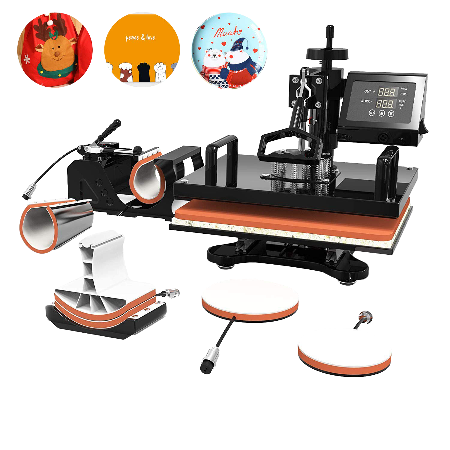 Suncoo Digital Heat Press Machine Safety Assured