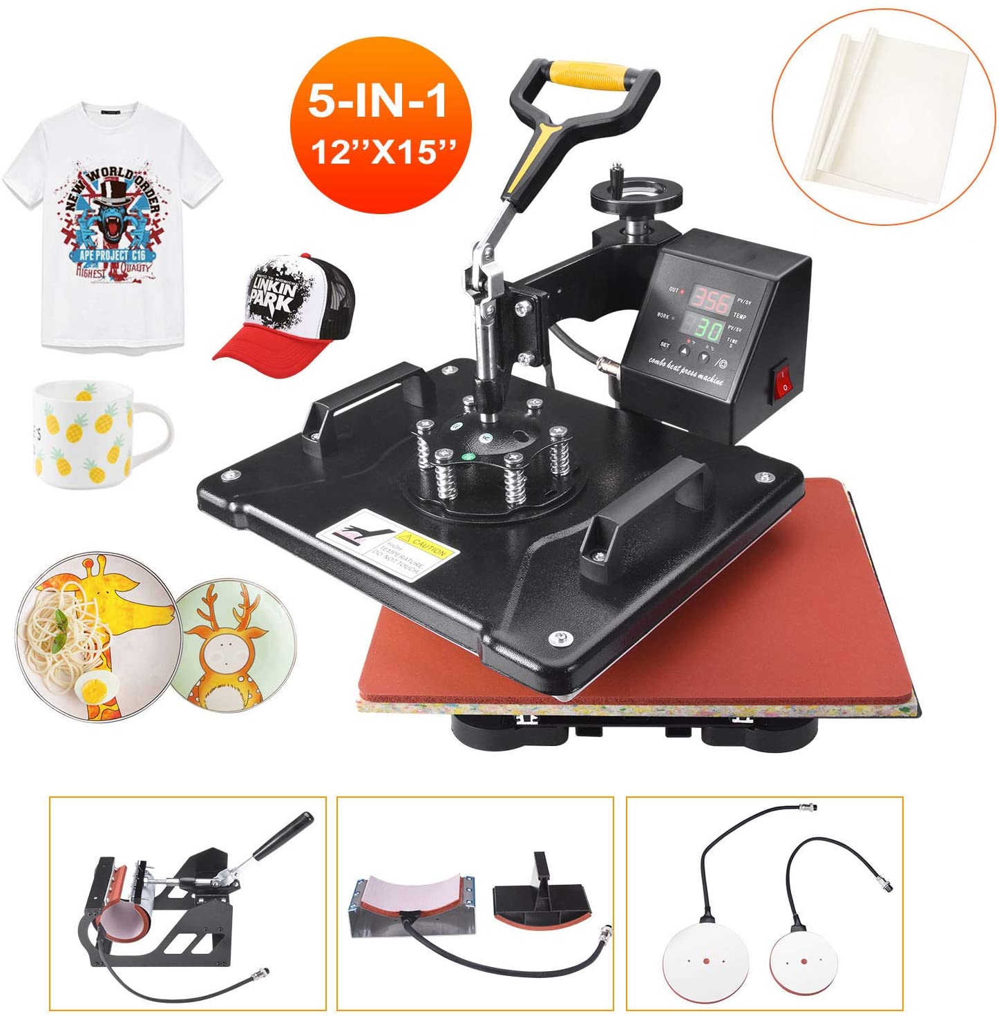 Power Heat Press The Best Professional Swing Away Machine